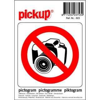 Pickup - Pictogram 100x100 P825 Verbod Fotograferen.
