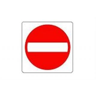 Pickup - Pictogram 100x100 PA809 Verboden Toegang.