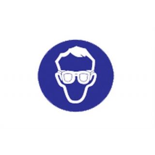 Pickup - Pictogram Ø15cm oogbescherming.