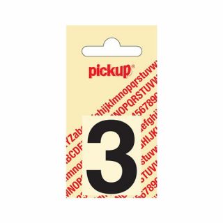 Pickup - Plakcijfer Helvetica 40 mm zwart - 3