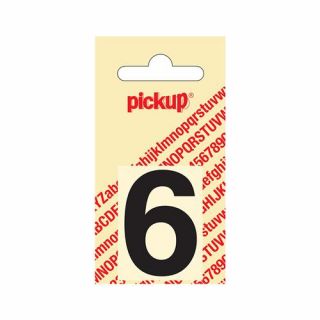 Pickup - Plakcijfer Helvetica 40 mm zwart - 6