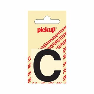 Pickup - Plakletter Helvetica 40 mm zwart - C