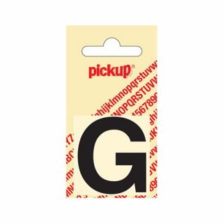 Pickup - Plakletter Helvetica 40 mm zwart - G