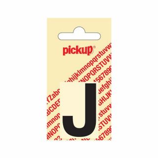 Pickup - Plakletter Helvetica 40 mm zwart - J
