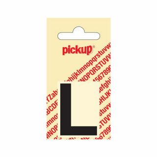 Pickup - Plakletter Helvetica 40 mm zwart - L