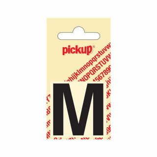 Pickup - Plakletter Helvetica 40 mm zwart - M