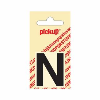 Pickup - Plakletter Helvetica 40 mm zwart - N