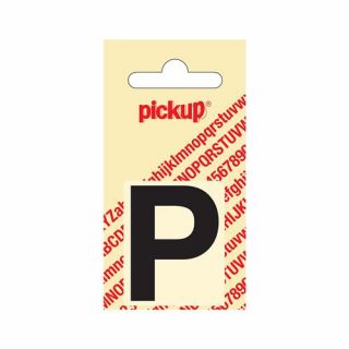 Pickup - Plakletter Helvetica 40 mm zwart - P