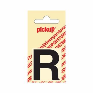 Pickup - Plakletter Helvetica 40 mm zwart - R