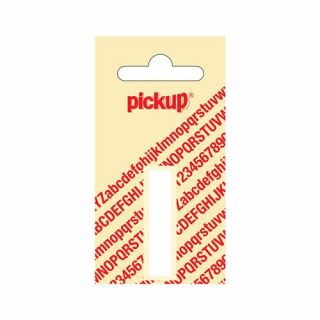 Pickup - Plakletter Helvetica 40 mm wit - I