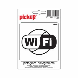Pickup - Sticker Wifi - 100x100 mm