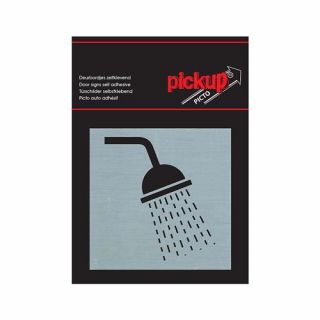 Pickup - Bord Alulook Douche - 80x80 mm zelfklevend