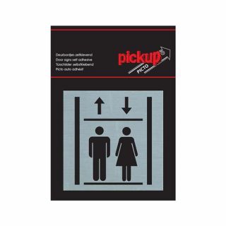 Pickup - Bord Alulook Lift - 80x80 mm zelfklevend