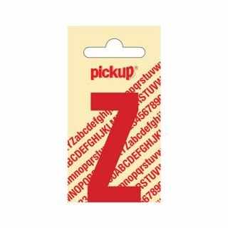 Pickup - Plakletter Nobel 90mm rood - Z