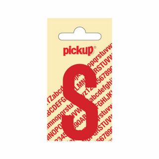 Pickup - Plakletter Nobel 120mm rood - S