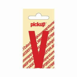 Pickup - Plakletter Nobel 120mm rood - V