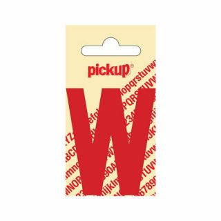 Pickup - Plakletter Nobel 120mm rood - W