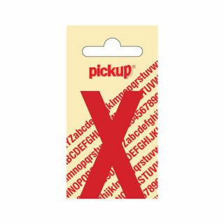 Pickup - Plakletter Nobel 120mm rood - X