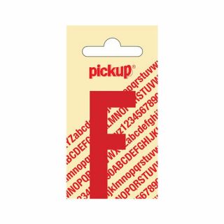 Pickup - Plakletter Nobel 150mm rood - F