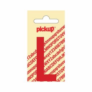 Pickup - Plakletter Nobel 150mm rood - L