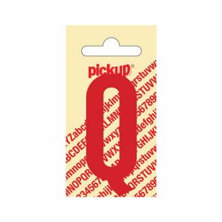 Pickup - Plakletter Nobel 200mm rood - Q