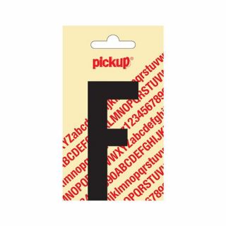 Pickup - Plakletter Nobel 200mm zwart - F