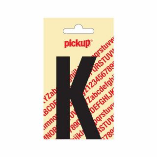 Pickup - Plakletter Nobel 200mm zwart - K