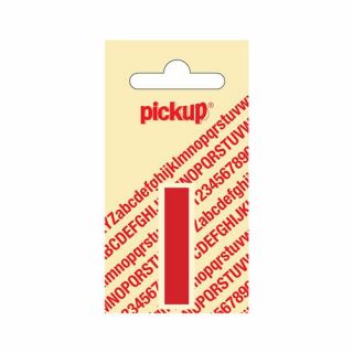 Pickup - Plakletter Helvetica 40 mm rood - I