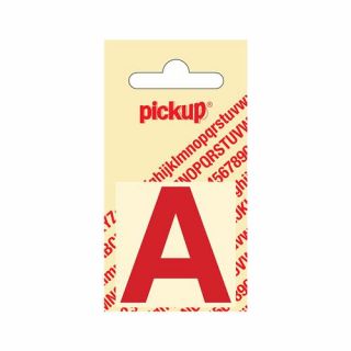 Pickup - Plakletter Helvetica 60 mm rood - A
