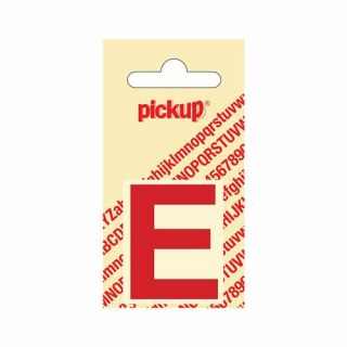 Pickup - Plakletter Helvetica 60 mm rood - E