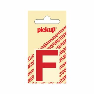 Pickup - Plakletter Helvetica 60 mm rood - f