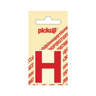 Pickup - Plakletter Helvetica 60 mm rood - H