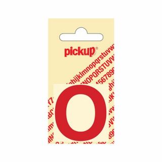 Pickup - Plakletter Helvetica 60 mm rood - O