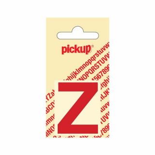 Pickup - Plakletter Helvetica 60 mm rood - Z