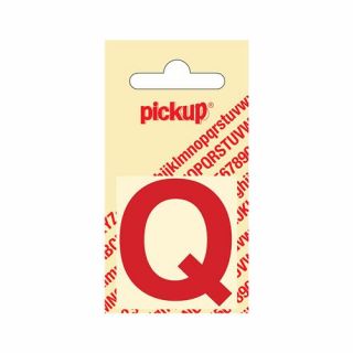 Pickup - Plakletter Helvetica 80 mm rood - Q