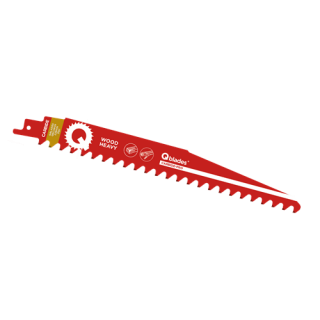 Qblades - Recipro zaagblad hout, 3tpi/228mm