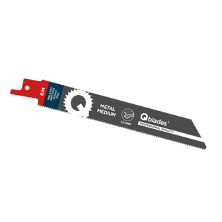 Qblades - Recipro zaagblad medium metaal, 18tpi/150mm