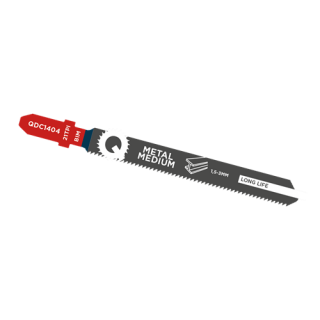 Qblades - Decoupeer zaagblad medium metaal, 21tpi/91mm