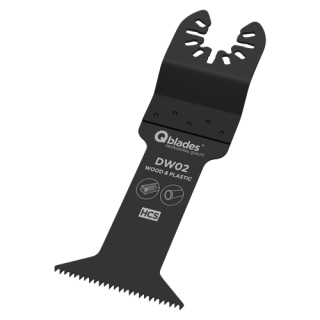 Qblades - Zaagblad Standaard 15tpi 44x78mm HCS 5st.