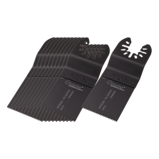 Qblades - Zaagblad Standaard 18tpi 34x40mm HCS 11st.