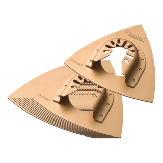 Qblades - Slijpdriehoek Hardmetaal 80mm 11st.