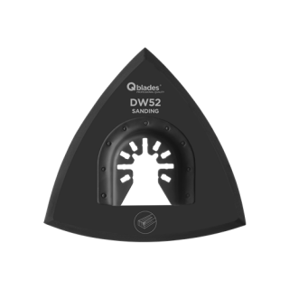 Qblades - Schuurzool driehoekig geperforeerd 93mm 2st.