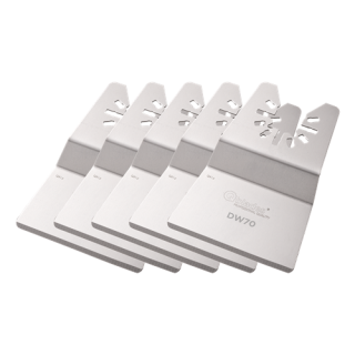 Qblades - Segmentmes bol 52mm-0.9mm 5st.