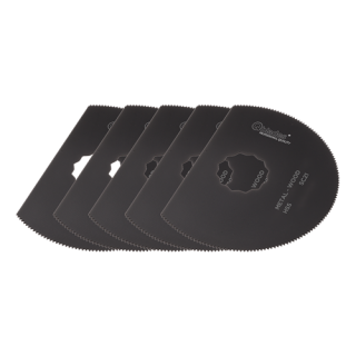 Qblades - Zaagblad HSS 80mm 5st.