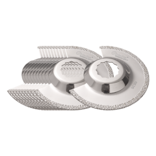 Qblades - Segmentzaagblad Diamant 85x2mm 11st.