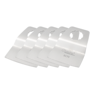 Qblades - Segmentmes RVS bol 52x0.9mm 5st.