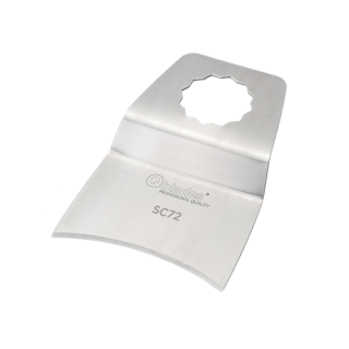 Qblades - Segmentmes RVS concaaf 52x0.9mm