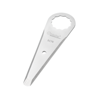 Qblades - Puntmes RVS 70x1.5mm