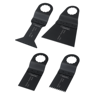 Qblades - Zaagbladenset voor hout en metaal 4-delig