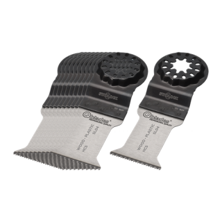 Qblades - Zaagblad Standaard 18tpi 35x50mm HCS 11st.